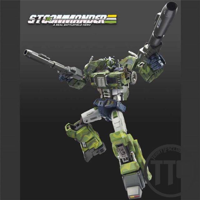 TFC Toys STC-01NB Supre_me Techtial Commander Optimus Prime Nuclear Blast Version