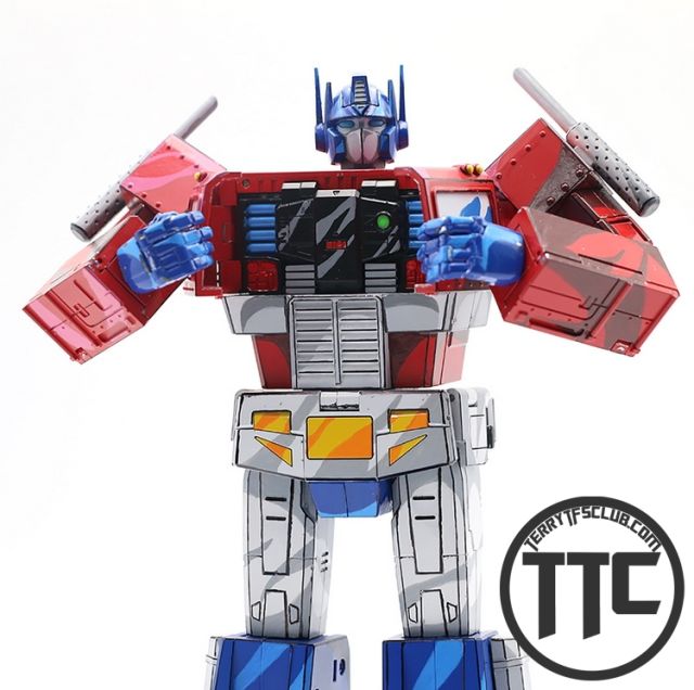 TransformElement TE-01C TE01C Masterpiece MP-10 MP10 Optimus Prime cell shaded version