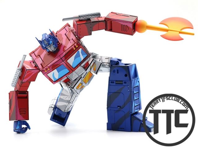 TransformElement TE-01C TE01C Masterpiece MP-10 MP10 Optimus Prime cell shaded version