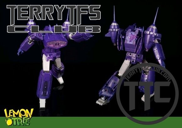 Lemon Tree Toys LT03 Shockwave Purple Potato Decepticon Starship Revenge