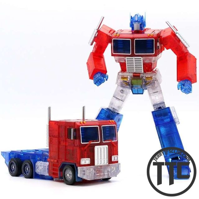 TransformElement TE-01T TE01T Masterpiece MP-10 MP10 Optimus Prime Clear version