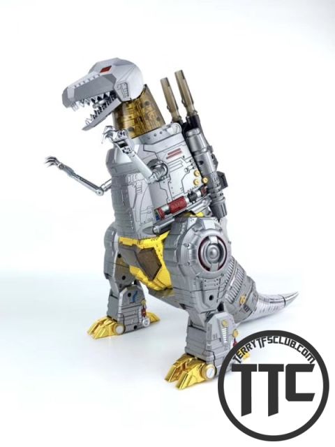【IN STOCK】Gigapower GP HQ01R Superator Chrome ver. Grimlock