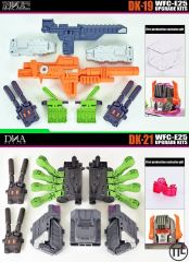 DNA Design DK19 + DK21 add on kit for WFC-E25 Earthrise Scorponok