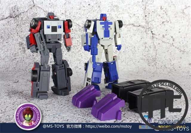 【USED】Magic Square MS MS-B14 &amp; B15 Beat Back &amp; Collide Breakdown &amp; Wildrider Set of 2 Stunticons