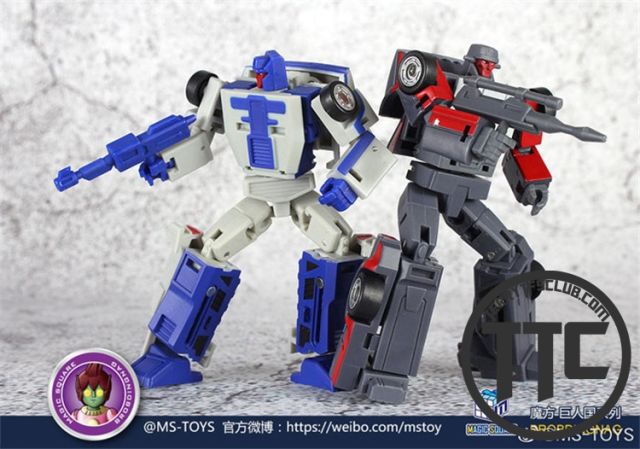 【USED】Magic Square MS MS-B14 &amp; B15 Beat Back &amp; Collide Breakdown &amp; Wildrider Set of 2 Stunticons