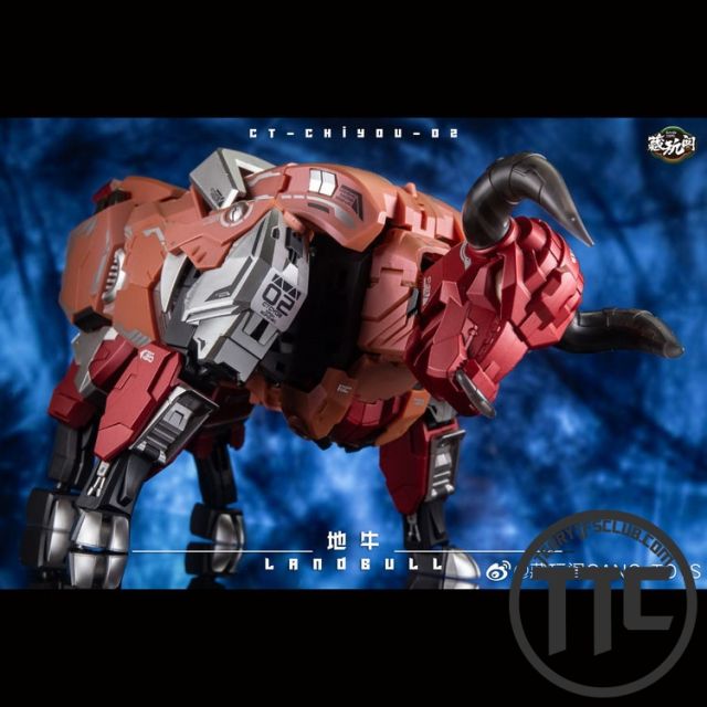 【SOLD OUT】Cang-Toys CT-02 Landbull Tantrum Predaking Combiner