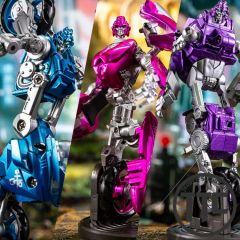 【IN STOCK】Aoyi Mech LS-19 Speeding Sisters Arcee Chromia & Elita-1 Set of 3