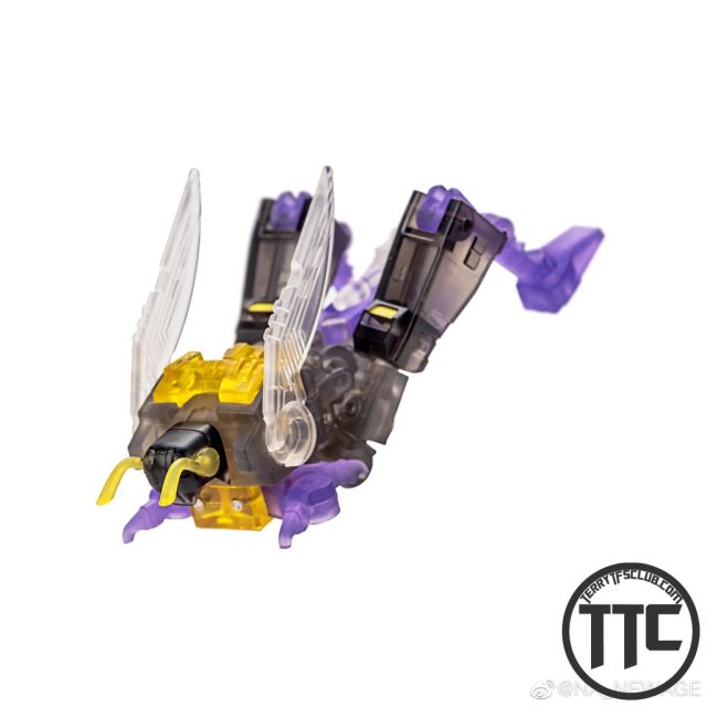 NewAge H-10T Abadon Kickback H-11T Berial Shrapnel H-12T Asmodeus Bombshell Insecticons Set of 3 Clear Version