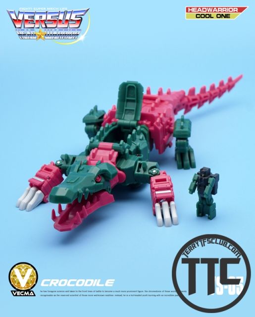 MechFansToys VECMA Toys VS-05 VS05 Crocodile Skullcrusher