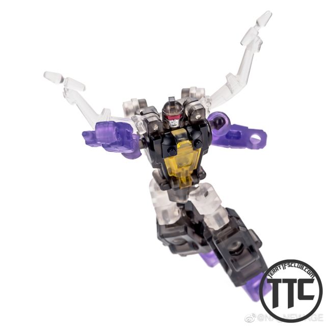 NewAge H-10T Abadon Kickback H-11T Berial Shrapnel H-12T Asmodeus Bombshell Insecticons Set of 3 Clear Version