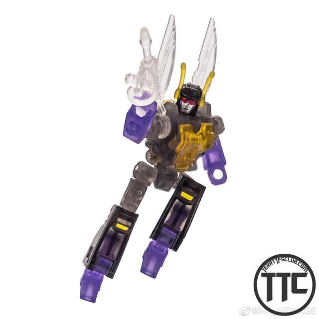 NewAge H-10T Abadon Kickback H-11T Berial Shrapnel H-12T Asmodeus Bombshell Insecticons Set of 3 Clear Version