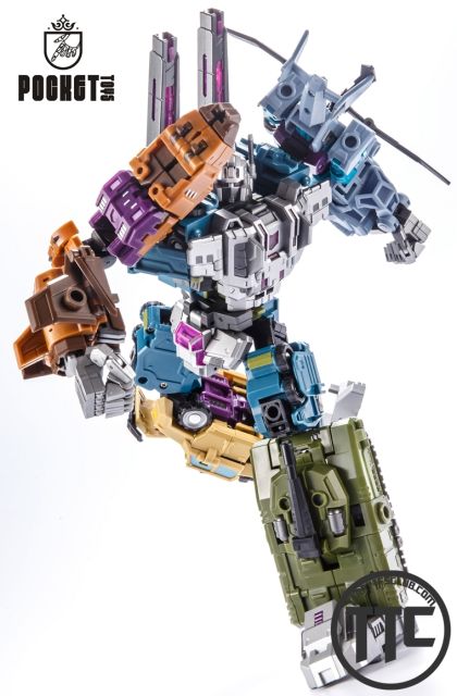 Pocket Toys PT-05 KO Iron Factory Bruticus set of 5