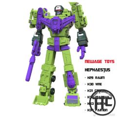 [PRE-ORDER] NewAge Toys NA H29~H33 Hephaestus Devastator