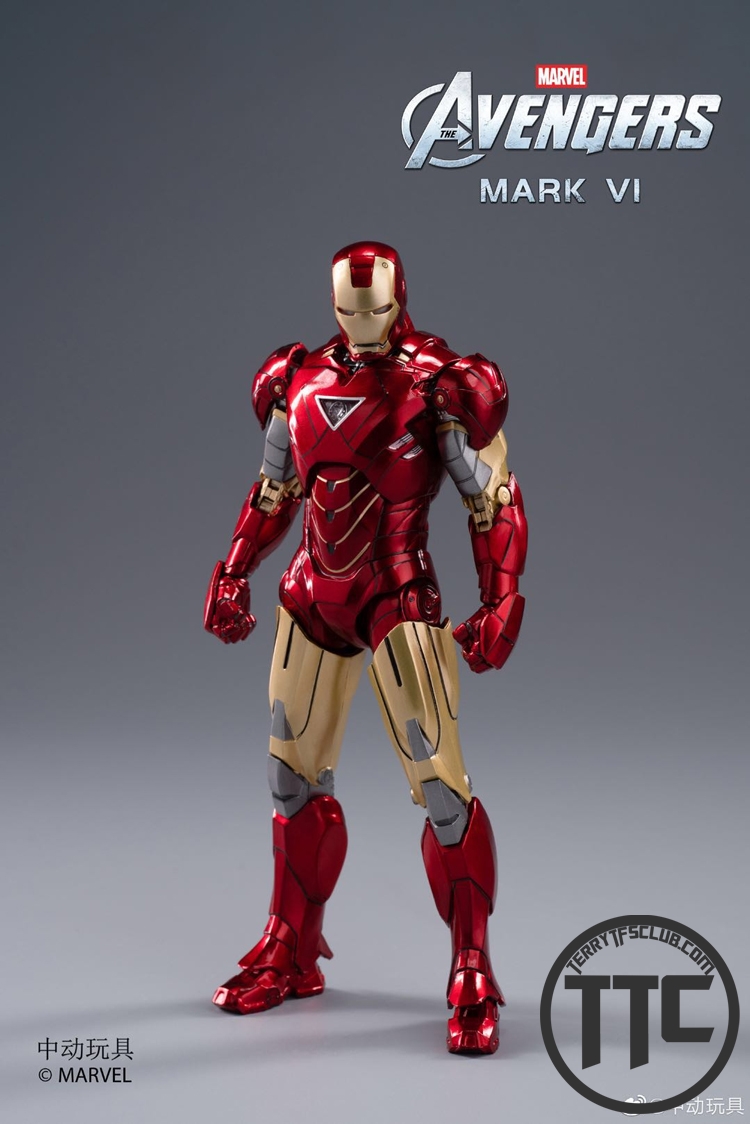 IN STOCK】 Zhong Dong Toys Marvel Avengers Iron Man Mark VI 7