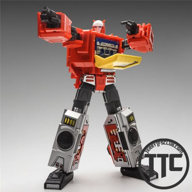 KFC Toys E.A.V.I Metal Phase Transistor 4A P4A 86 Movie Orange version Blaster