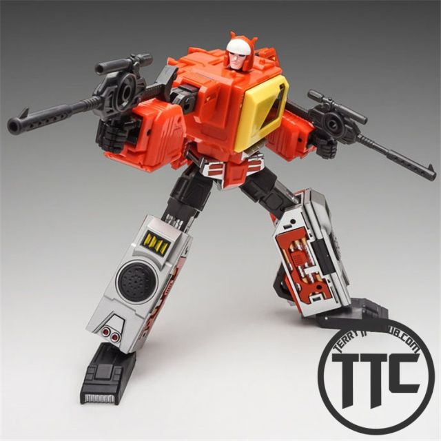 KFC Toys E.A.V.I Metal Phase Transistor 4A P4A 86 Movie Orange version Blaster