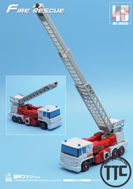 【IN STOCK】MechFansToys MFT MF-45R  Fire Rescue Artfire