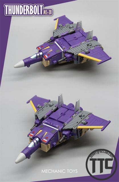 MechFansToys MFT  Mechanic Toys MS28 Thunderbolt Blitzwing