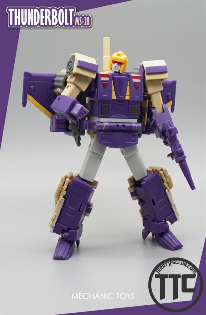 MechFansToys MFT  Mechanic Toys MS28 Thunderbolt Blitzwing