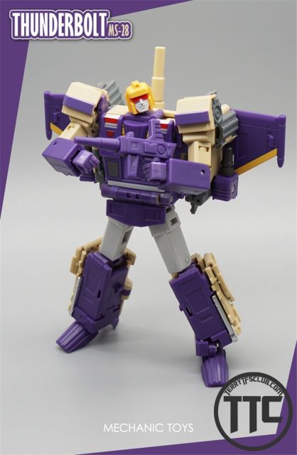 MechFansToys MFT  Mechanic Toys MS28 Thunderbolt Blitzwing