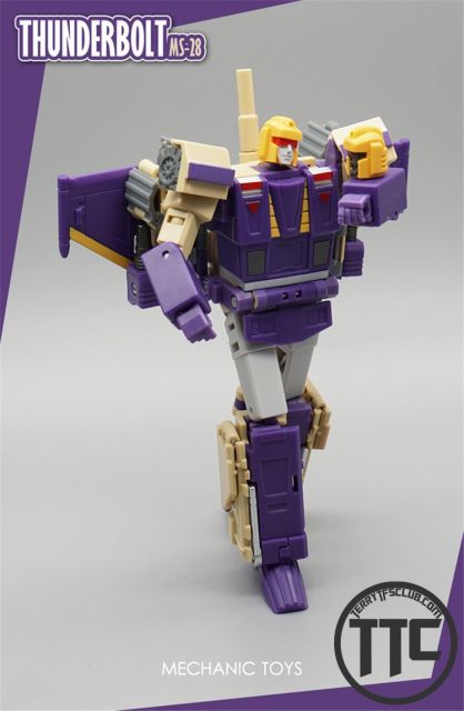 MechFansToys MFT  Mechanic Toys MS28 Thunderbolt Blitzwing