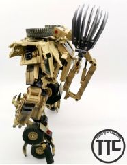 TF Dream Factory GOD09S Steel Claw Bonecrusher Movie Leader Class Smoke Paint Version