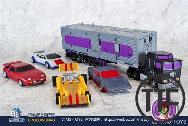 Magic Square MS MS-B12 & B13 Pillage & Contain Drag Strip & Dead End Set of 2 Stunticons