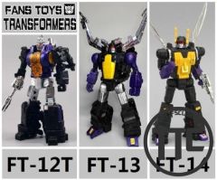 [FES] Fanstoys FT-12T GRENADIER(Purple Chest), FT-13 MERCENARY, and FT-14 FORAGER Set reissue