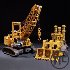 【IN STOCK】Devil Saviour DS-07A Paranoider Hightower & DS-07B Bomber Bulldozer Set of 2