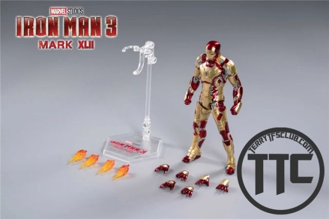 [FES] Zhong Dong Toys ZD-TOYS Marvel Iron Man 3 Mark XLII MK42 7"