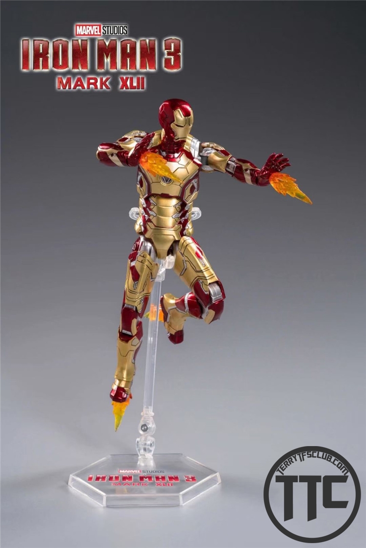 Zhong Dong Toys ZD-TOYS Marvel Iron Man 3 Mark XLII MK42 7
