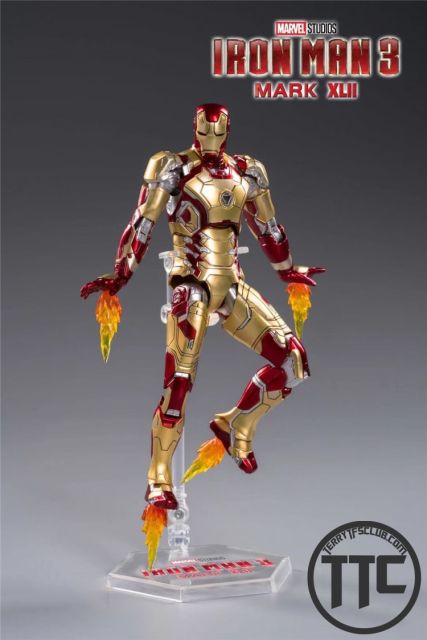 [FES] Zhong Dong Toys ZD-TOYS Marvel Iron Man 3 Mark XLII MK42 7"