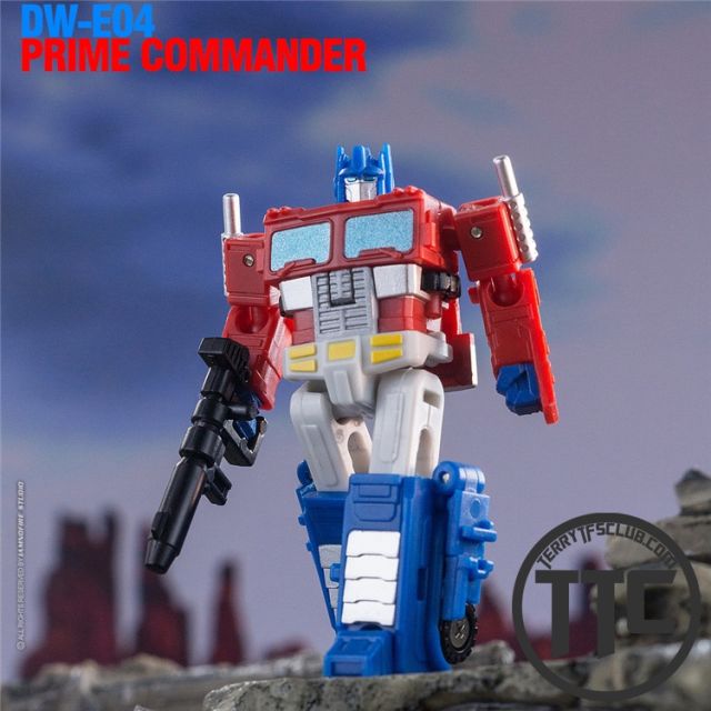 DR.WU DW-E04 Prime Commander Optimus Prime with trailer