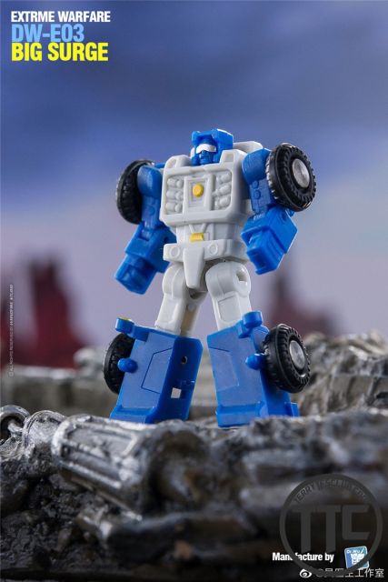 DR.WU DW-E02 Monitor Officer Soundwave & DW-E03 Big Surge Beachcomber Set of 2