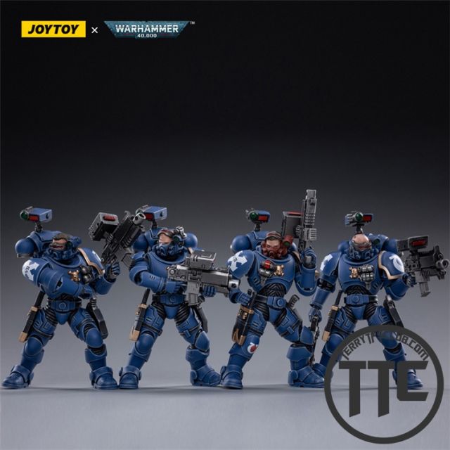 JOYTOY 1/18 Warhammer 40K Ultramarines Incursors Set of 4