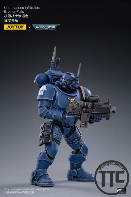 JOYTOY 1/18 Warhammer 40K Ultramarines Infiltrators Set of 4