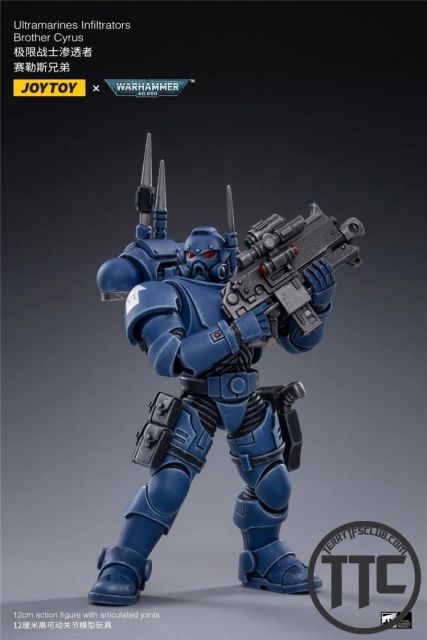 JOYTOY 1/18 Warhammer 40K Ultramarines Infiltrators Set of 4