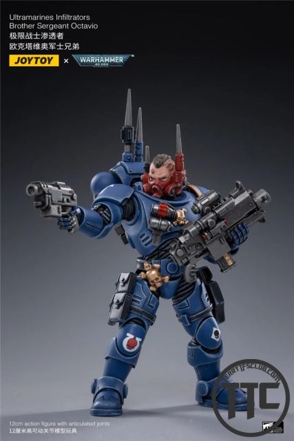 JOYTOY 1/18 Warhammer 40K Ultramarines Infiltrators Set of 4