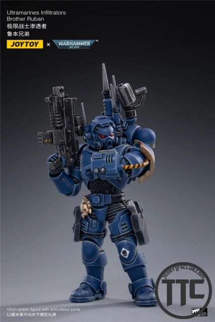 JOYTOY 1/18 Warhammer 40K Ultramarines Infiltrators Set of 4