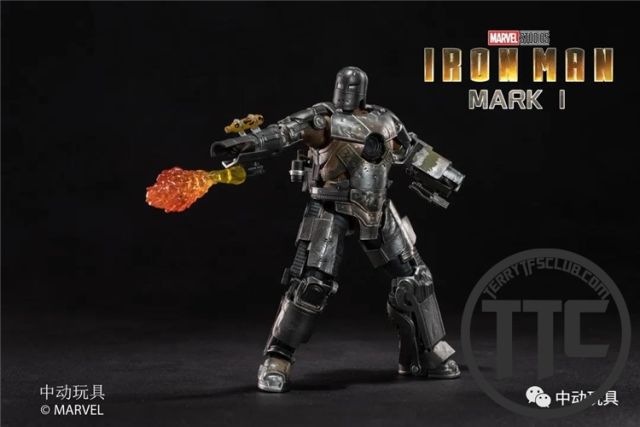 [FES][PRE-ORDER] Zhong Dong Toys ZD-Toys Iron Man I Mark I 7" 1/9