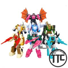 【SOLD OUT】 Mechfanstoys MFT Headmaster full set of 7 (VS-01/02/03/04/05/06/07 Chromedome/Weirdwolf/Hardhead/Mindwipe/Skullcrusher/Highbrow/Brainstorm)