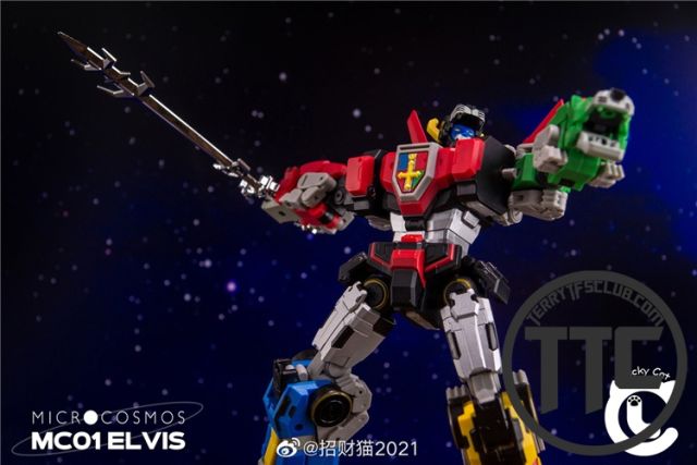 Lucky Cat Micro Cosmos MC01 Elvis Voltron set of 5