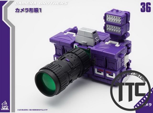 MechFansToys MFT MF-36 Camera Brothers Reflector