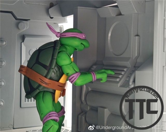 【IN STOCK】Underground Arsenal 1/12 Turtle Shell 01 Turtle Van Comic Version
