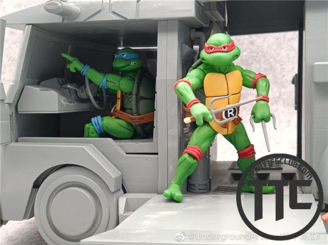 【IN STOCK】Underground Arsenal 1/12 Turtle Shell 01 Turtle Van Comic Version