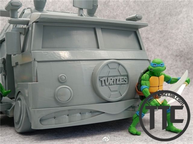 【IN STOCK】Underground Arsenal 1/12 Turtle Shell 01 Turtle Van Comic Version