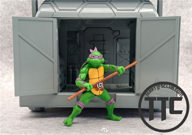 【IN STOCK】Underground Arsenal 1/12 Turtle Shell 01 Turtle Van Comic Version