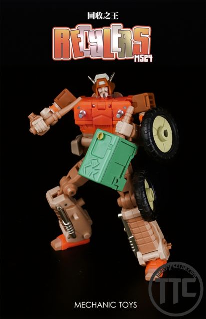 MechFansToys MFT MS24 Garbage Man Wreck-Gar