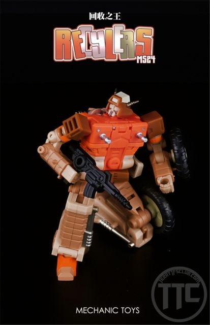 MechFansToys MFT MS24 Garbage Man Wreck-Gar