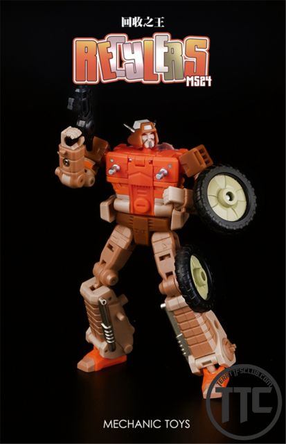 MechFansToys MFT MS24 Garbage Man Wreck-Gar